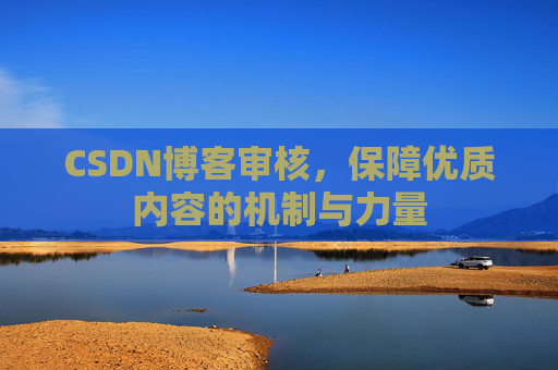 CSDN博客审核，保障优质内容的机制与力量